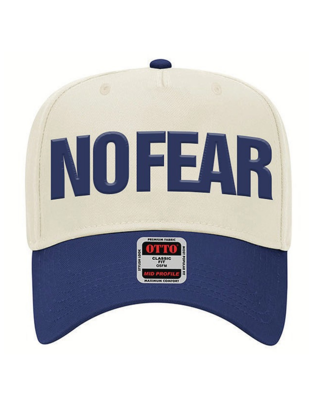 Jon Reddick No Fear Hat Blue