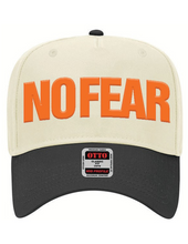 Load image into Gallery viewer, Jon Reddick No Fear Hat Orange

